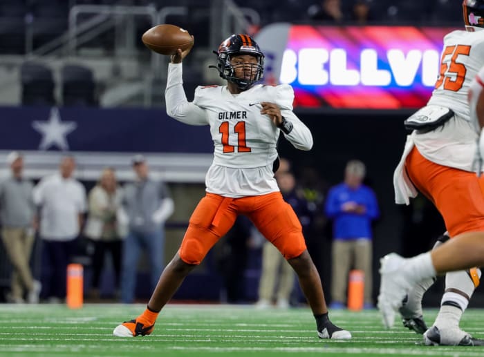 bellville gilmer uil texas title 2023 tommy hays football Game 8 03